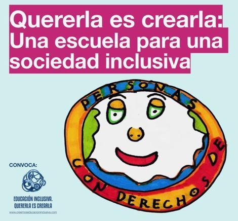 Logo del grupo Educación inclusiva, quererla es crearla