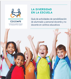 Foto portada del documento La diversidad en la Escuela, editado por COCEMFE