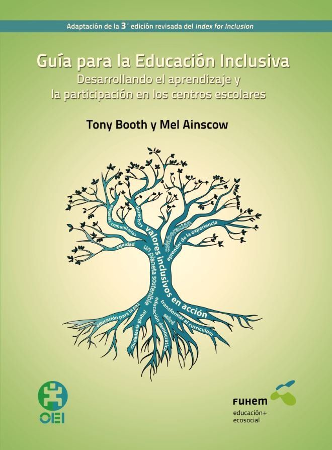 IMAGEN DE PORTADA DE LA GUÍA PARA LA EDUCACIÓN INCLUSIVA