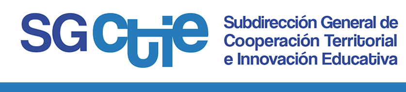 LOGO DELA SUBDIRECCIÓN GENERAL DE COOPERACIÓN E INNOVACIÓN. MINISTERIO DE EDUCACIÓN, FP Y DEPORTES