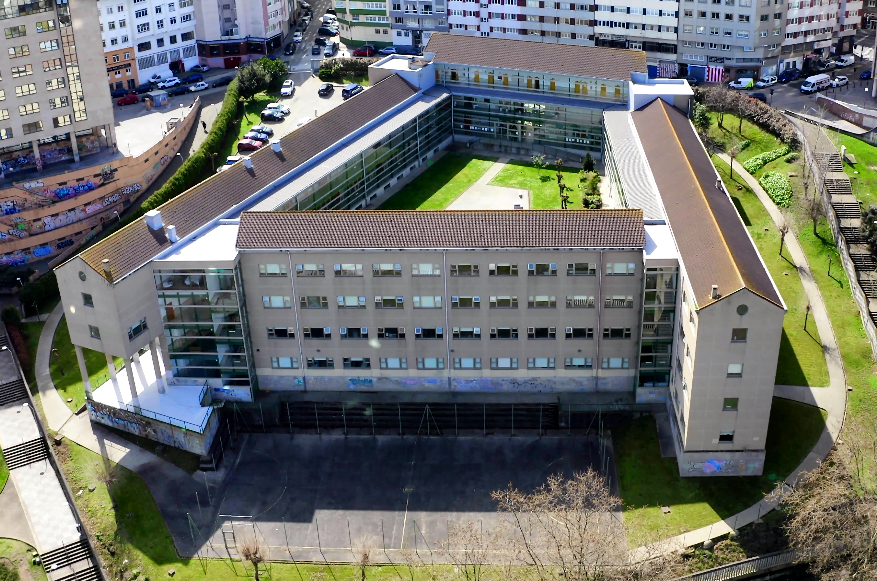 Foto panorámica del IES de Imca