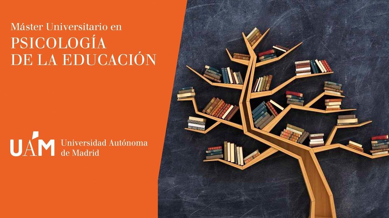LOGO MÁSTER DE LA UNIVERSIDAD AUTÓNOMA DE MADRID SOBRE PSICOLOGÍA DE LA EDUCACIÓN