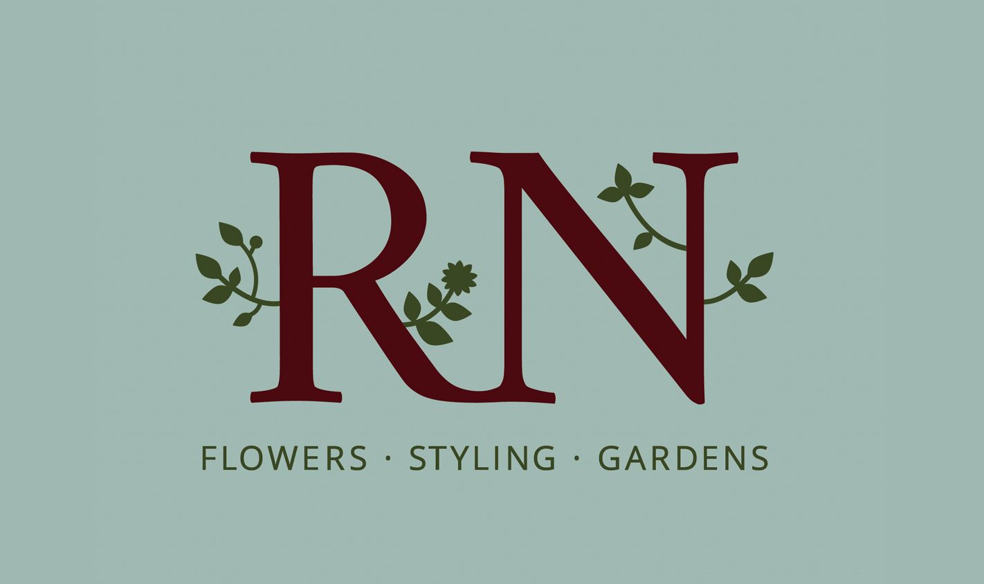 Logo Ramona Nisbet Flower, Styling, Gardens