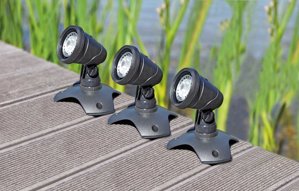 Teich-, Aquarien- und Gartenservice, Vera Bialek, Teichspezi, 8 Seasons, Teich bei Nacht, Teichbeleuchtung, Teich beleuchtet, Oase, Söll, Velda, Pontec,