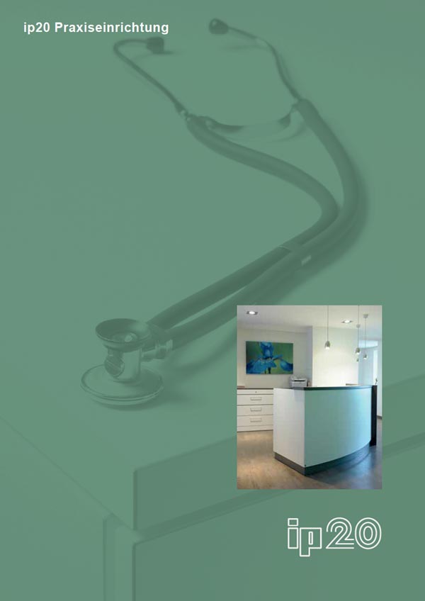 Prospekt „Praxis“ von ip20 Möbel nach Maß.