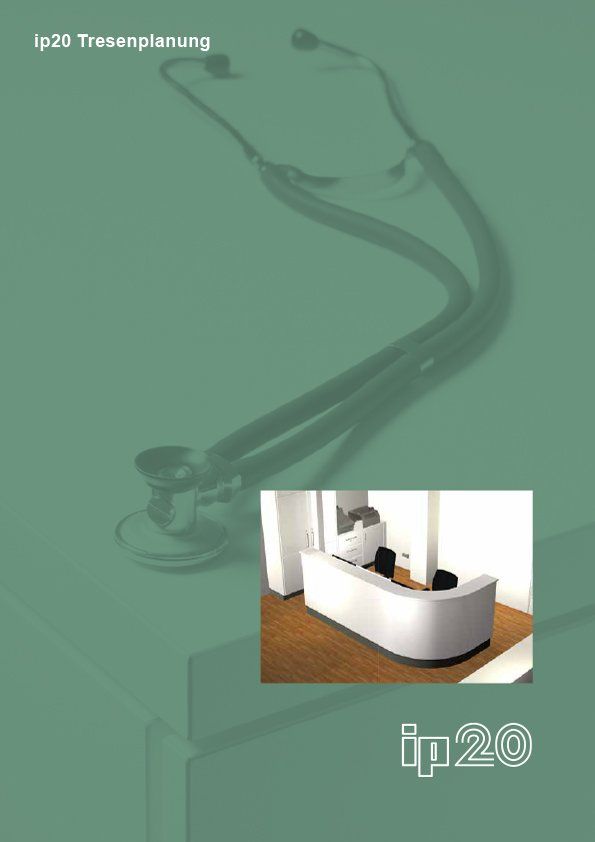 Prospekt „Tresenplanung“ von ip20 Möbel nach Maß.