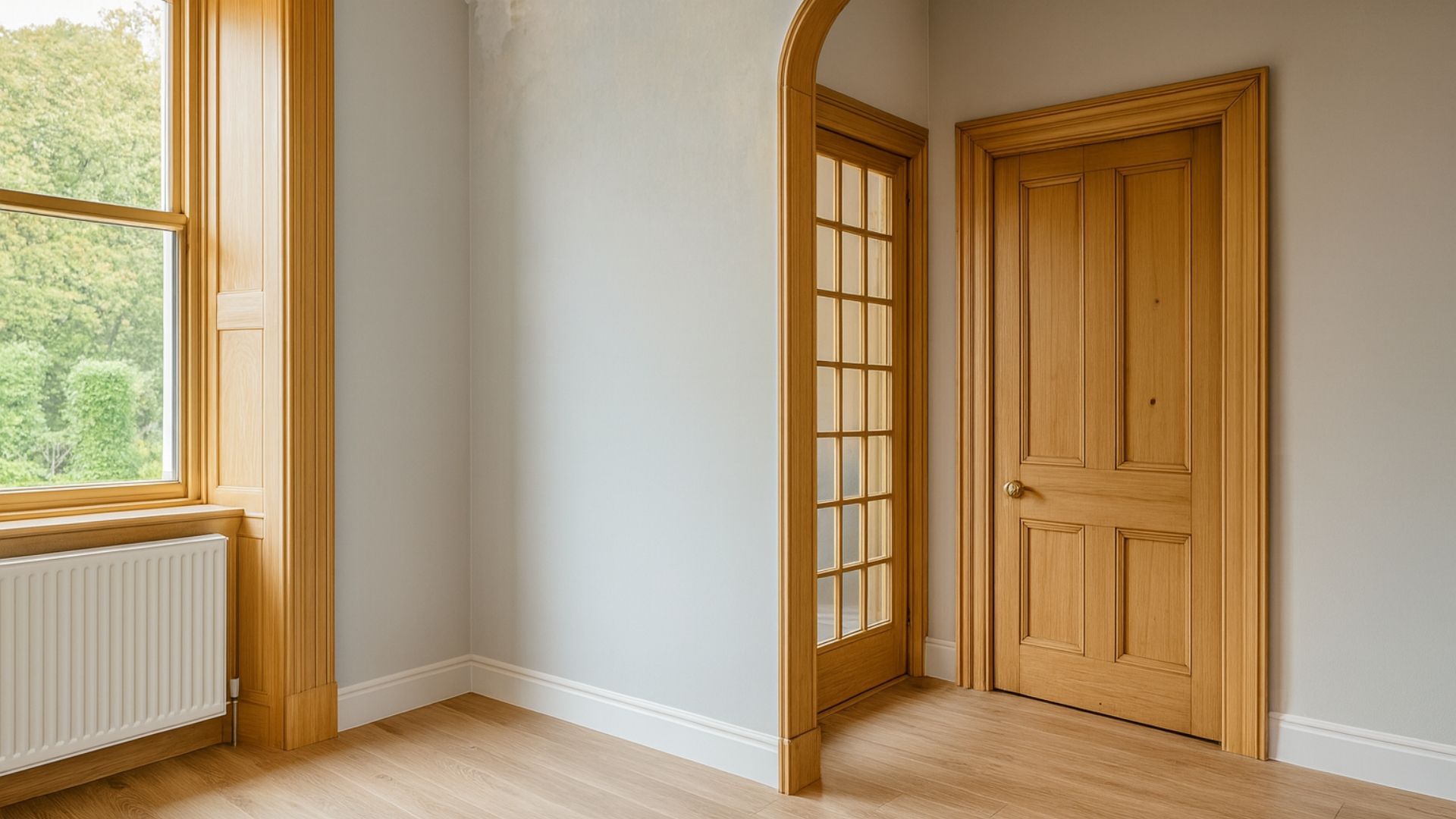 Fertige Sanierung in Altbauwohnung in Berlin