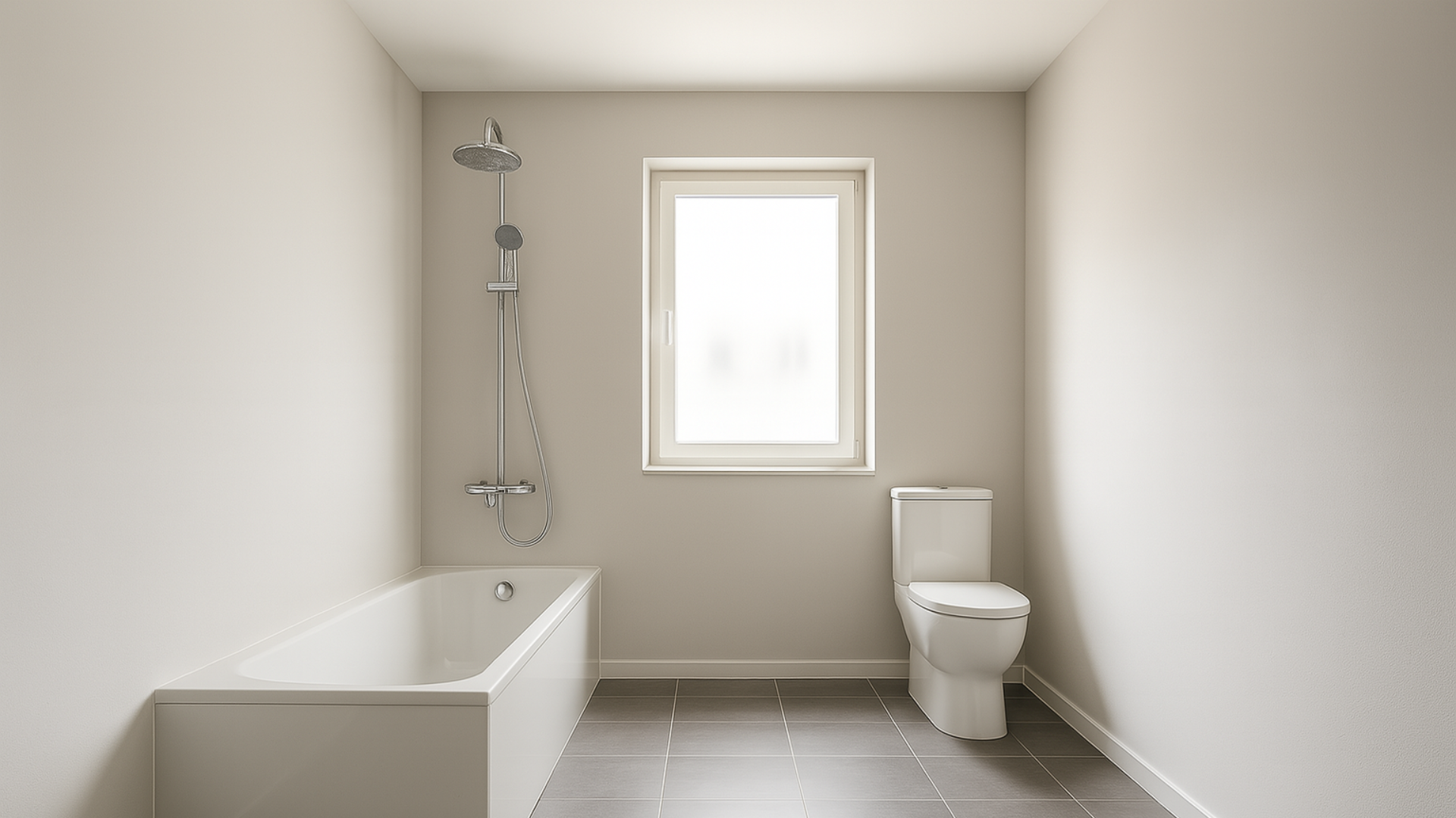 Nachherbild von einem Badezimmer, dass Saniert wurde