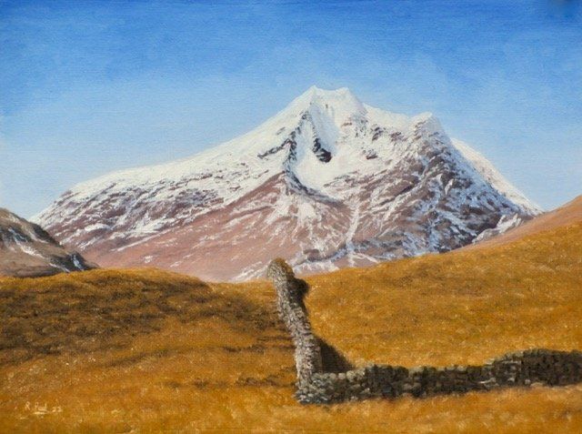 Ben Lui Ben Lui painted in oil by Richard Paul