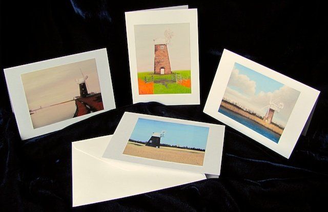 Norfolk Windmill cards