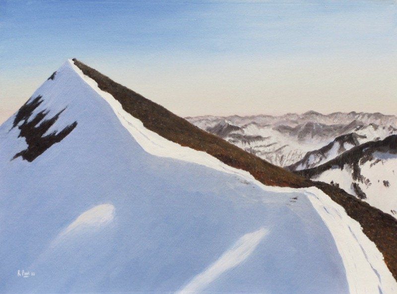 Carn Mor Dearg Carn Mor Dearg painted in oil by Richard Paul