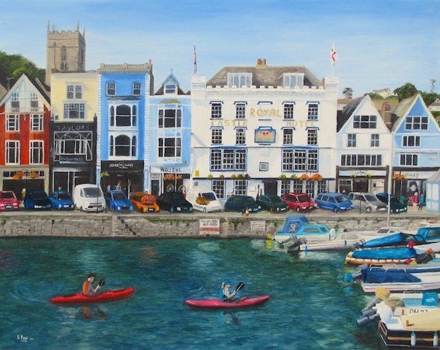 Dartmouth painted by Richard Paul Dartmouth painted by Richard Paul
