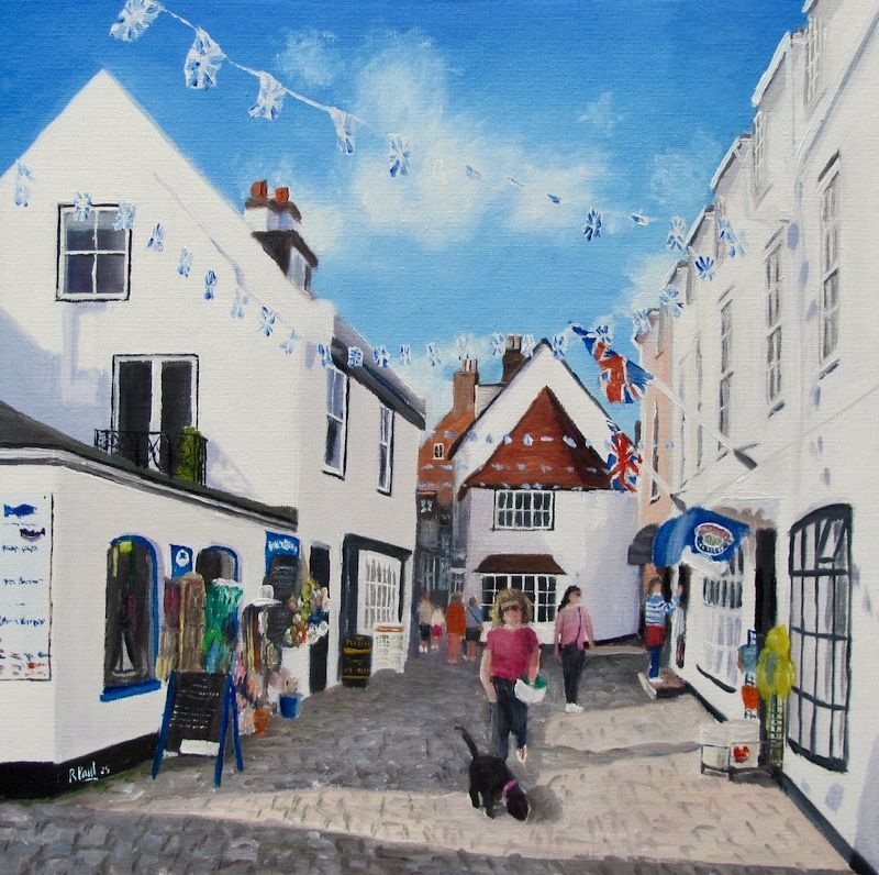 Lymington Cobbles Lymington cobbles painted by Richard Paul