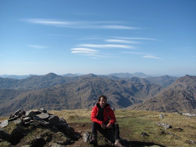 on a Scottish Munro summit