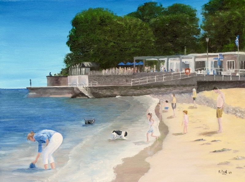 another day, Ryde Another Day in Ryde painted in oil by Richard Paul