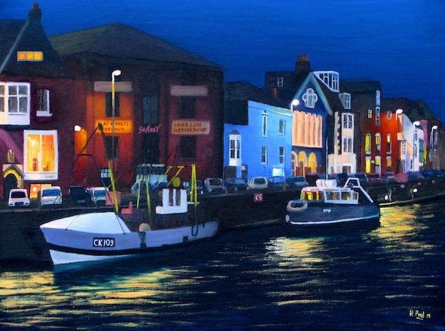 Harbour At Dusk Harbour At Dusk