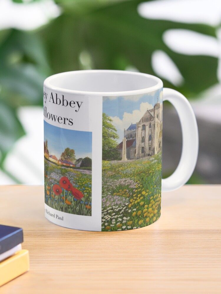 Romsey Abbey flowers mug Romsey Abbey flowers mug
