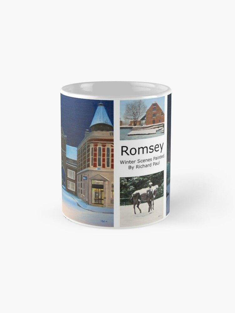 Romsey in Snow mug