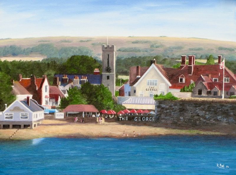 Yarmouth Yarmouth, painted in oil by Richard Paul