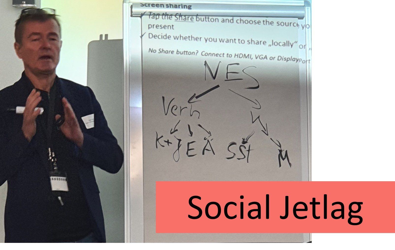 Social Jetleg Prof. Dr. Ingo Fietze bei Health IT Bayer 2022 Berlin