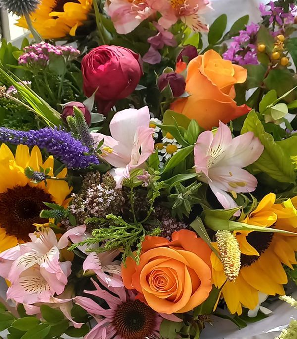 Bunter Strauß