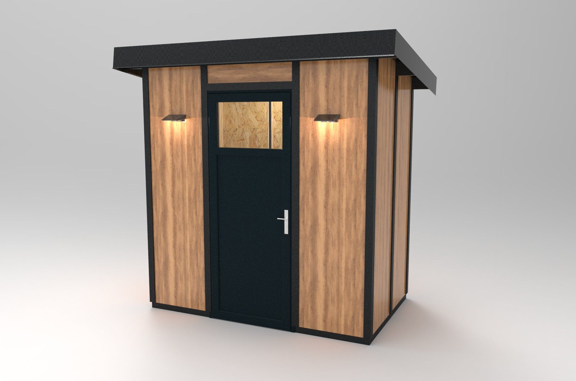 M3 modèle abri de jardin premium 3m² inobea fabriqué en Aveyron