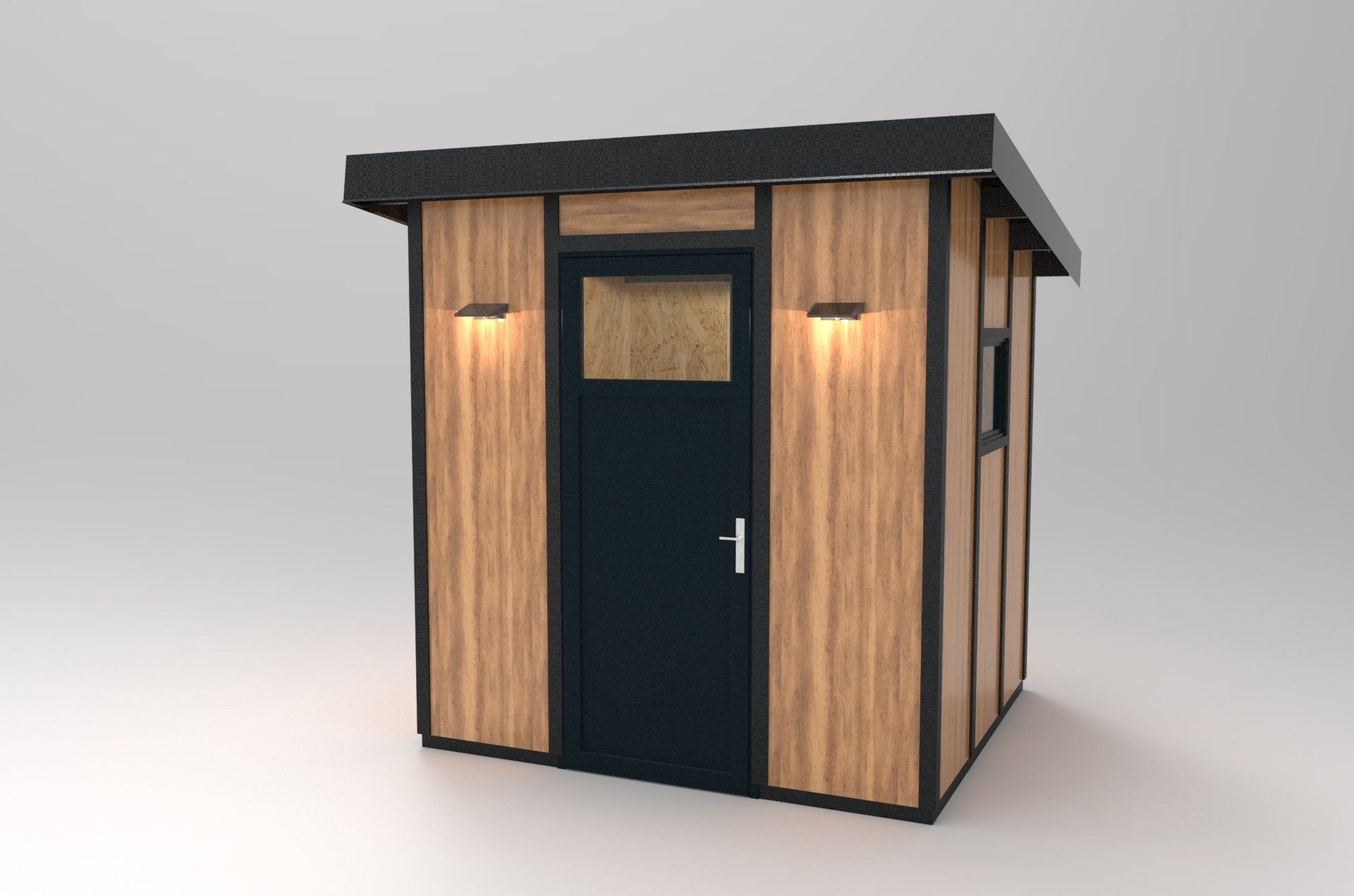 M5 modèle abri de jardin premium 5m² inobea fabriqué en Aveyron