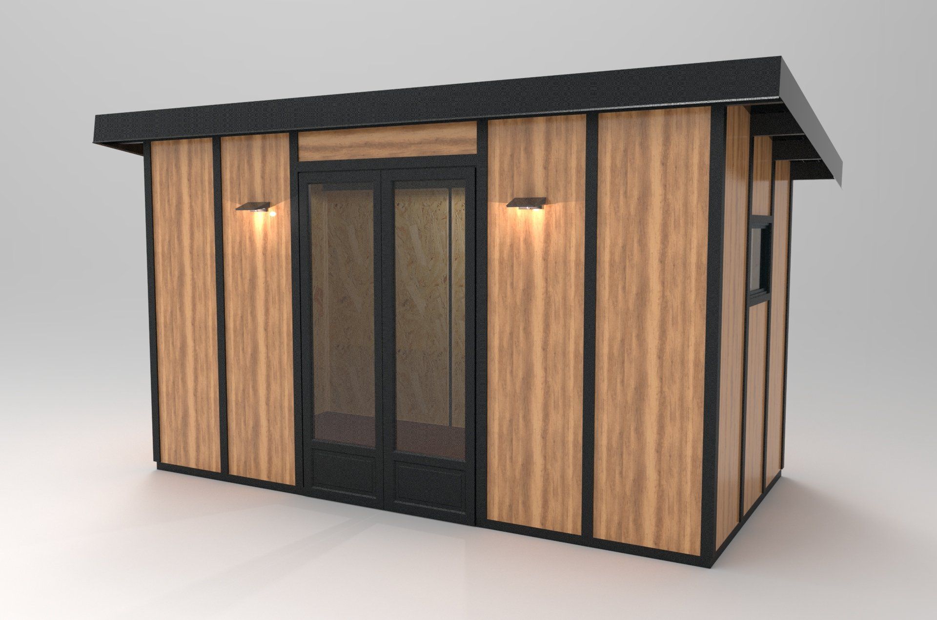 M9 modèle abri de jardin premium 9m² inobea fabriqué en Aveyron