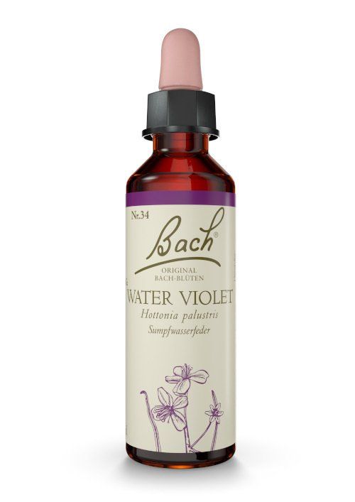Water Violet 20ml Bachbluete Nr. 34 Water Violet