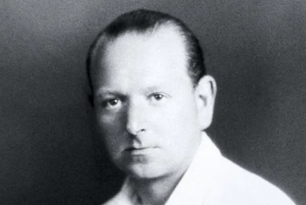 Portraitfoto von Dr. Edward Bach