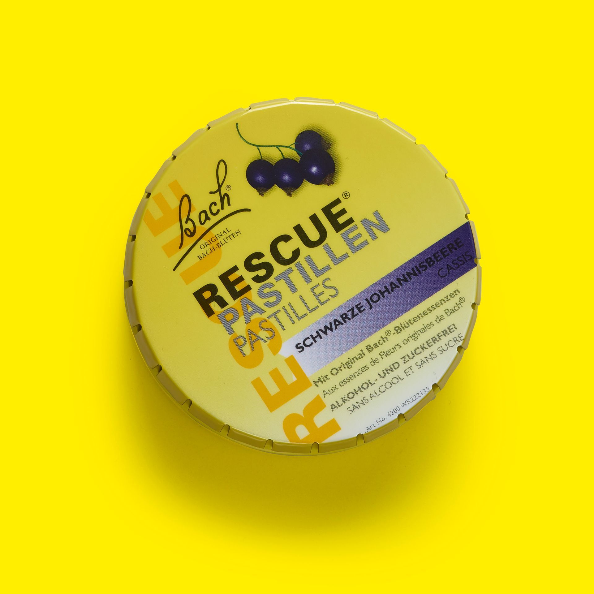 bach rescue pastilen schwarze johanisbeere