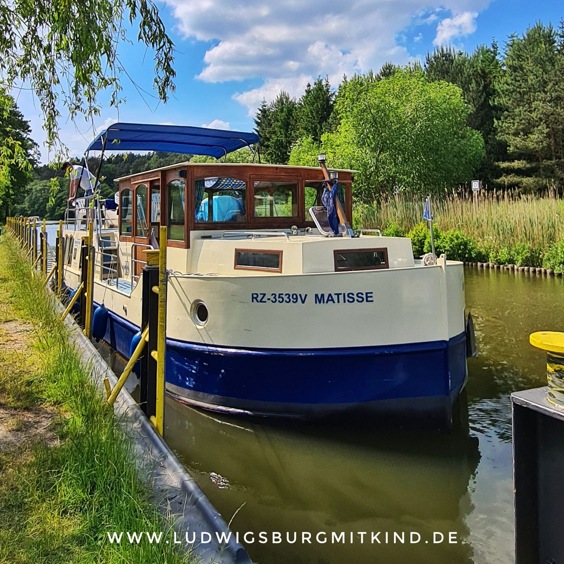 Familienurlaub auf dem Hausboot auf Müritz und Mecklenburgischer Seenplatte