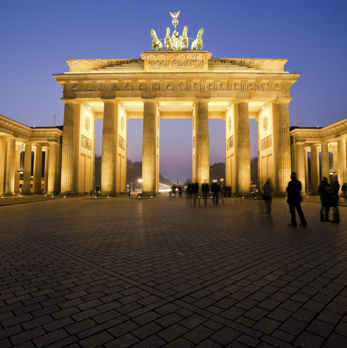 Das Brandenburger Tor bei einem Familienurlaub in Berlin