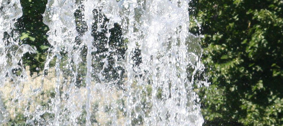 Kneippanlage Ludwigsburg im Sommer