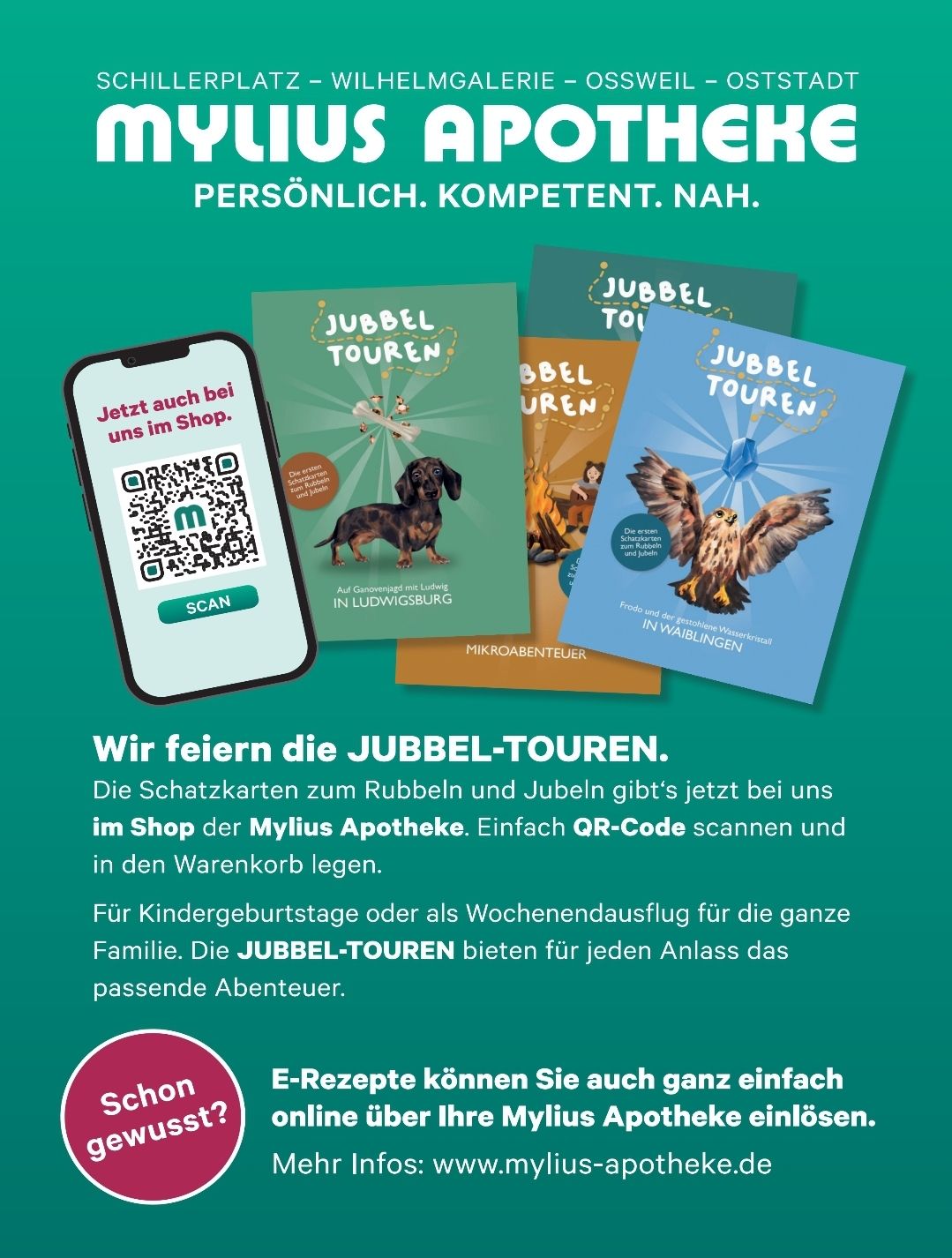 Jubbel-Touren Escape Touren für Familien Ludwigsburg Waiblingen Waldbingo Mikroabenteuer