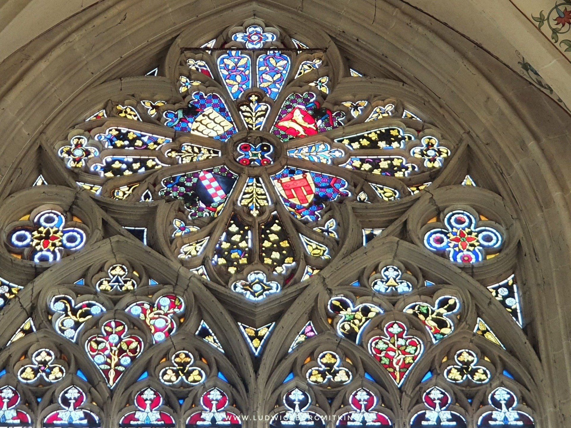 KLoster Bebenhausen, Fenster in der Klosterkirche