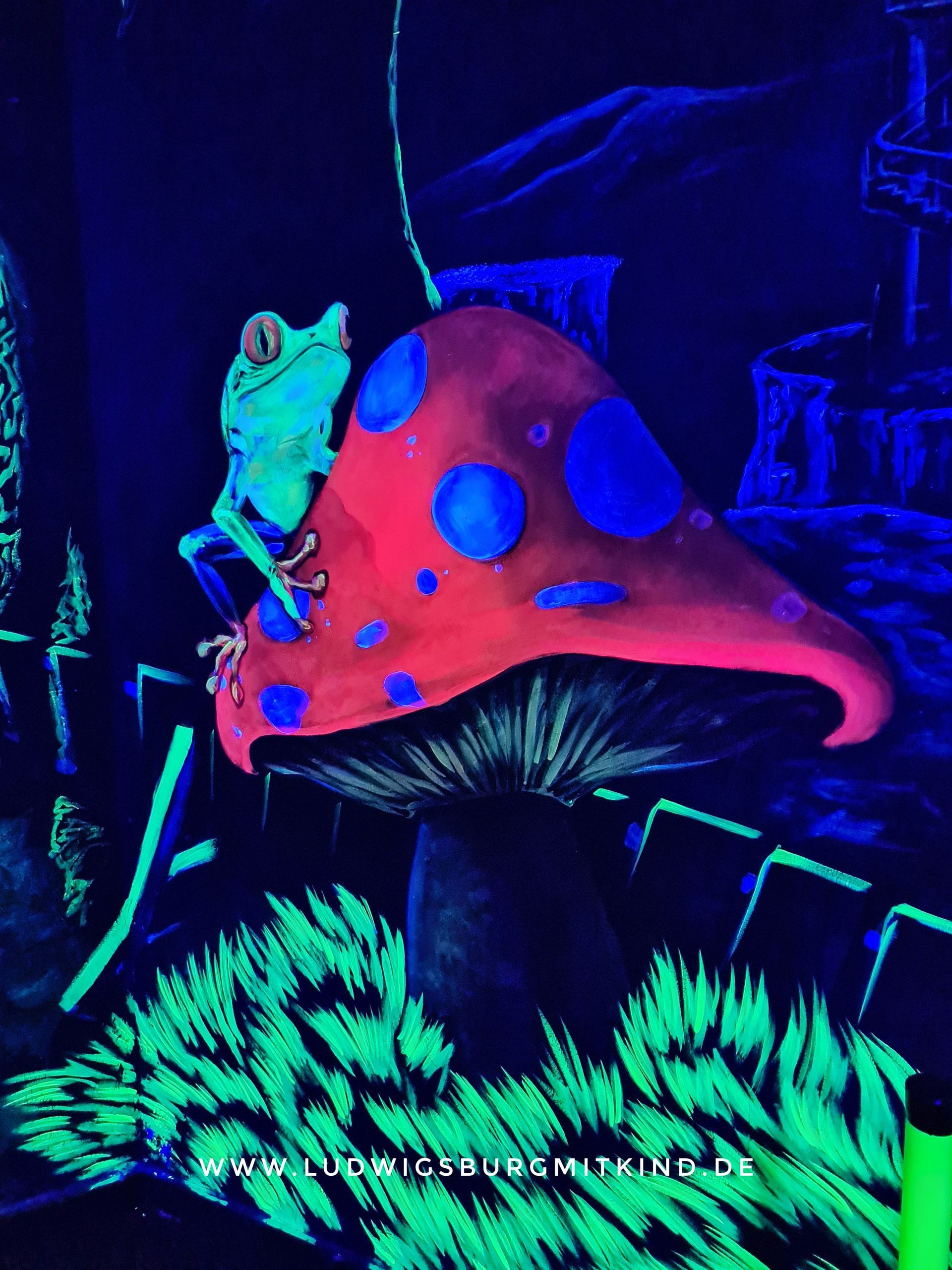 Schwarzlicht Minigolf Asperg