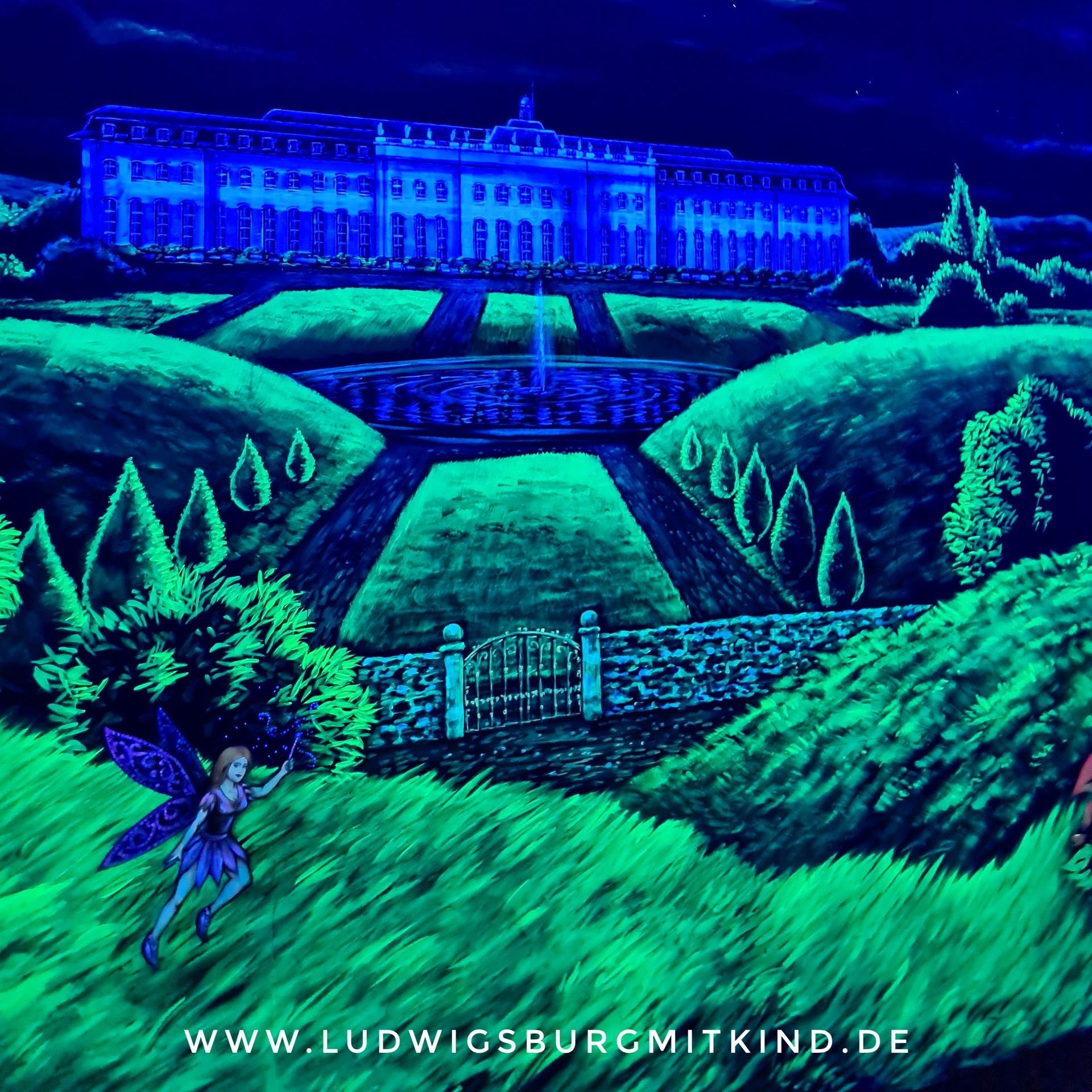 Minigolf Schwarzlicht Aspert