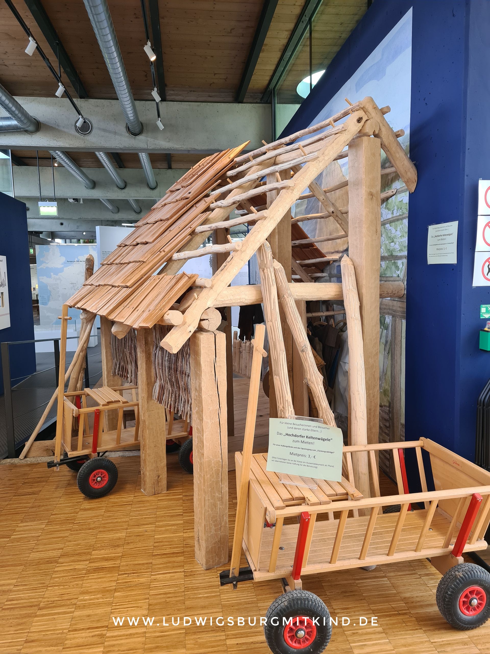 Familienauflug als Zeitreise ins Keltenmuseum Hochdorf