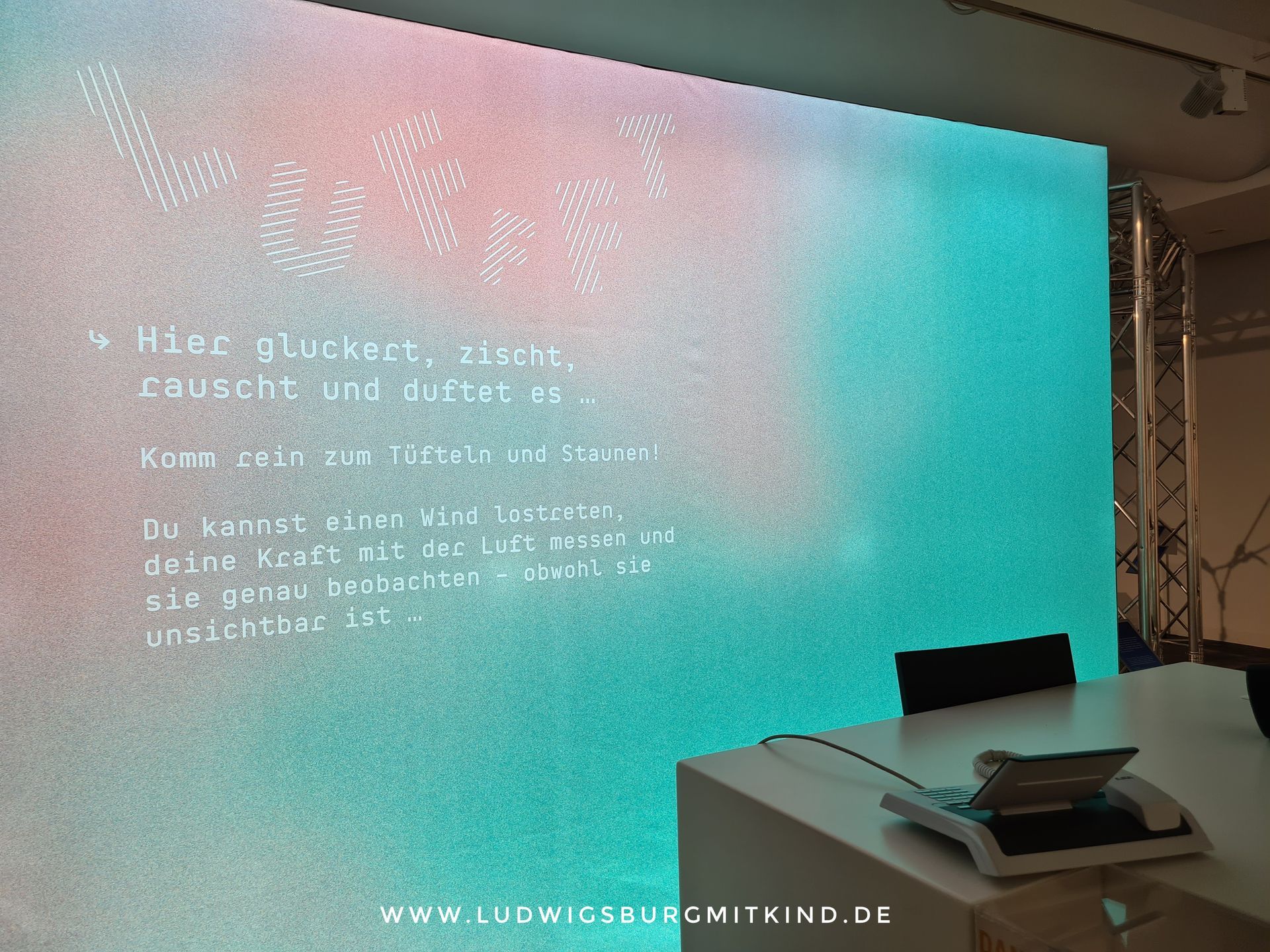 Ludwigsburg Museum Luffft Mitmachausstellung Kinder