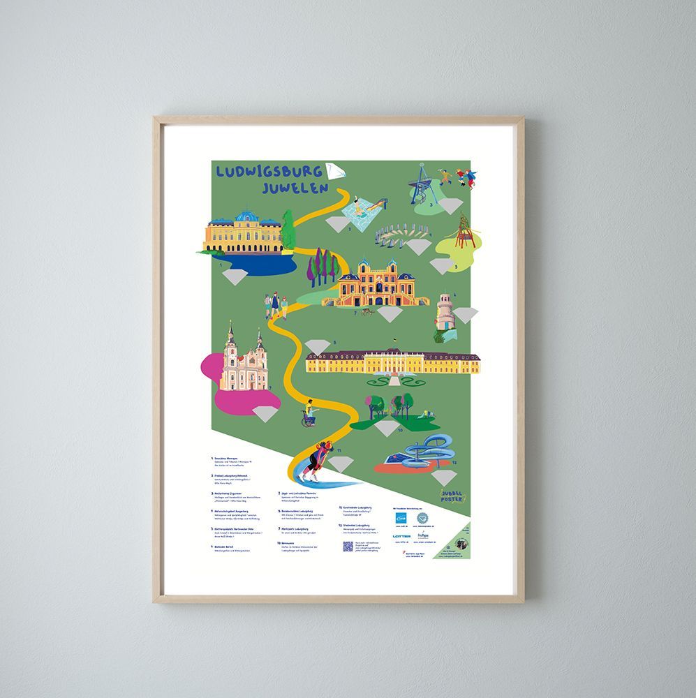 Ludwigsburg  Poster für Familien