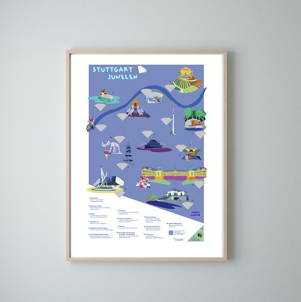 Poster Stuttgart für Familien mit Kindern