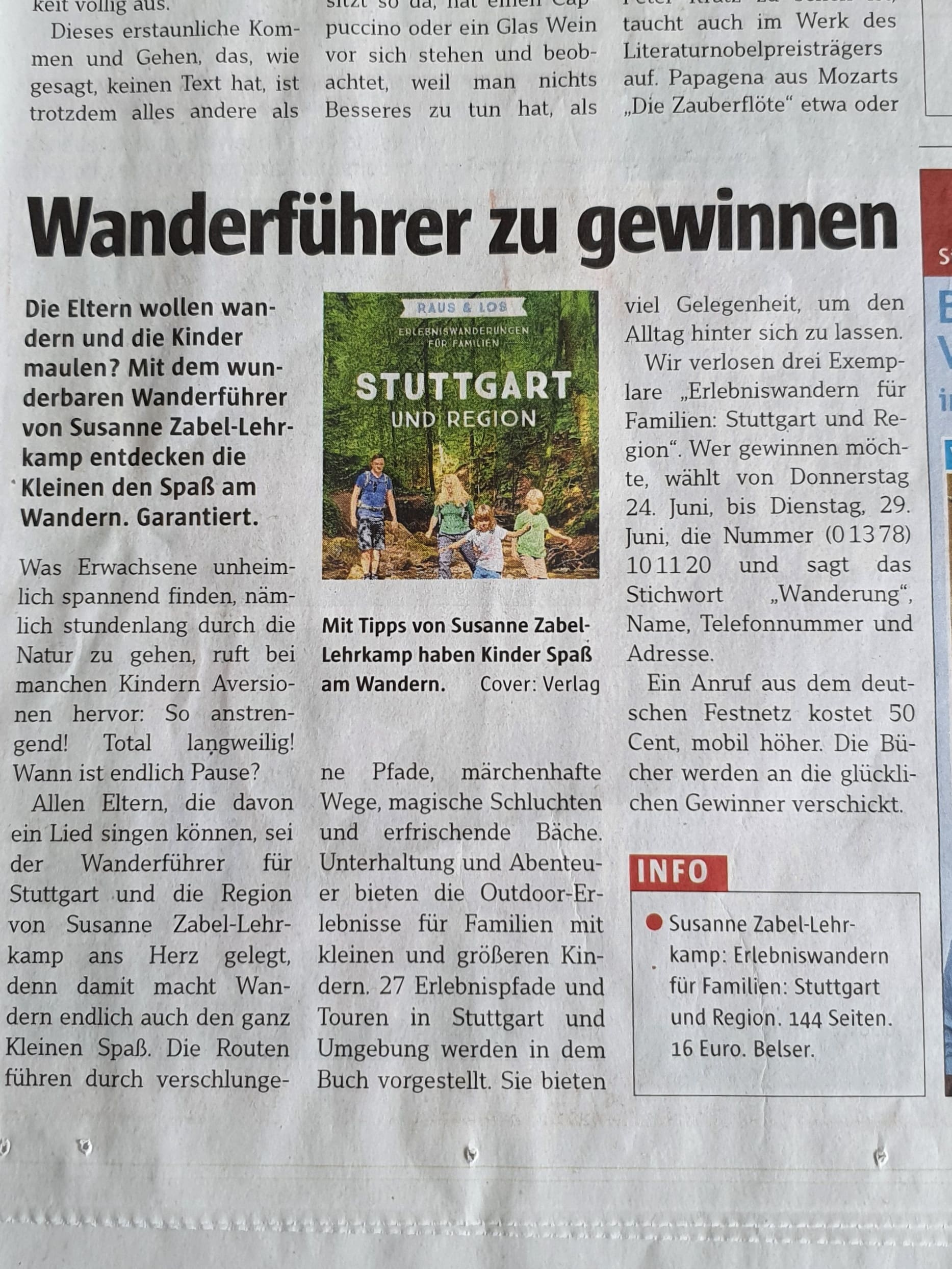 Ludwigsburger Wochenblatt Familie Ausflug Ludwigsburg mit Kind Susanne Zabel-Lehrkamp