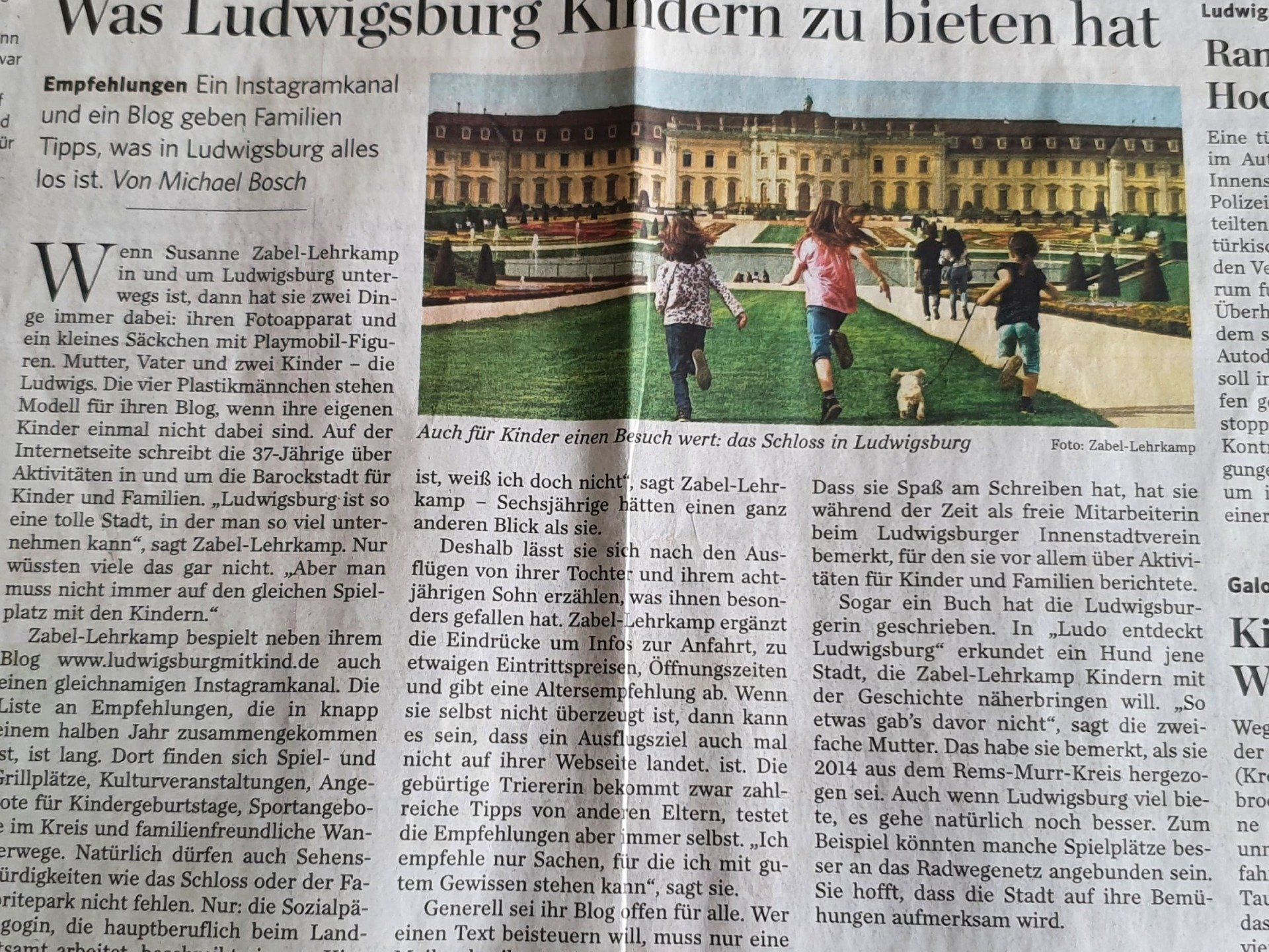 Ausflugsziele für Familien Ludwigsburg Stuttgart