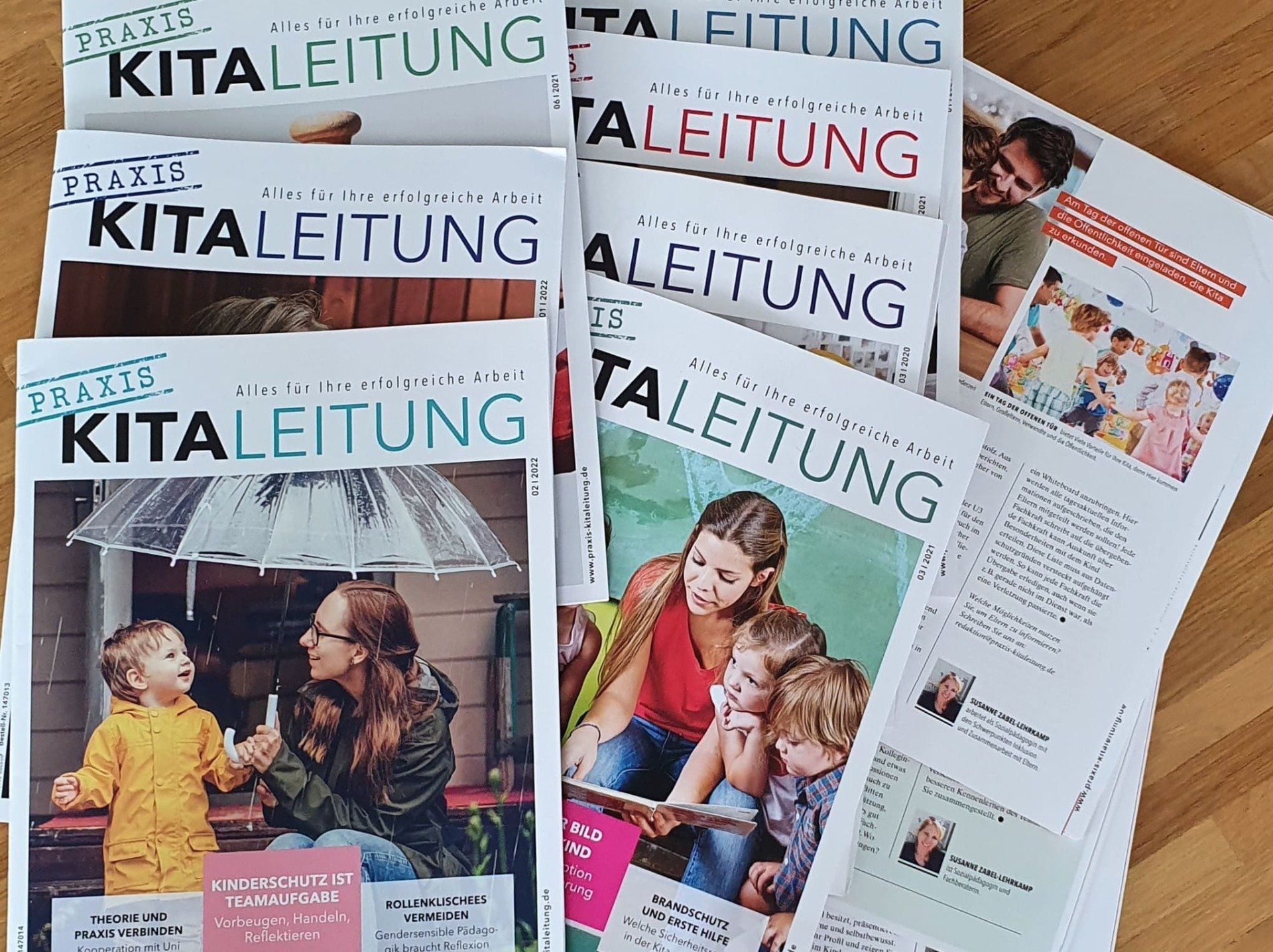 Meine Berichte in der Kitaleitung Klett Verlag