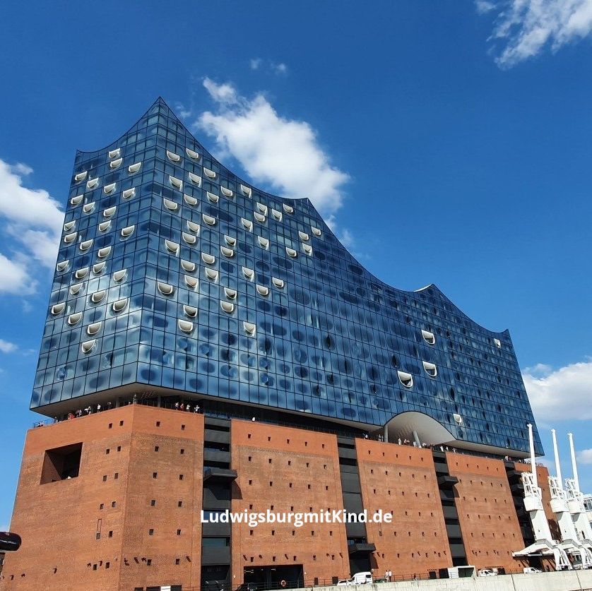 Die Elbphilharmonie in Hamburg