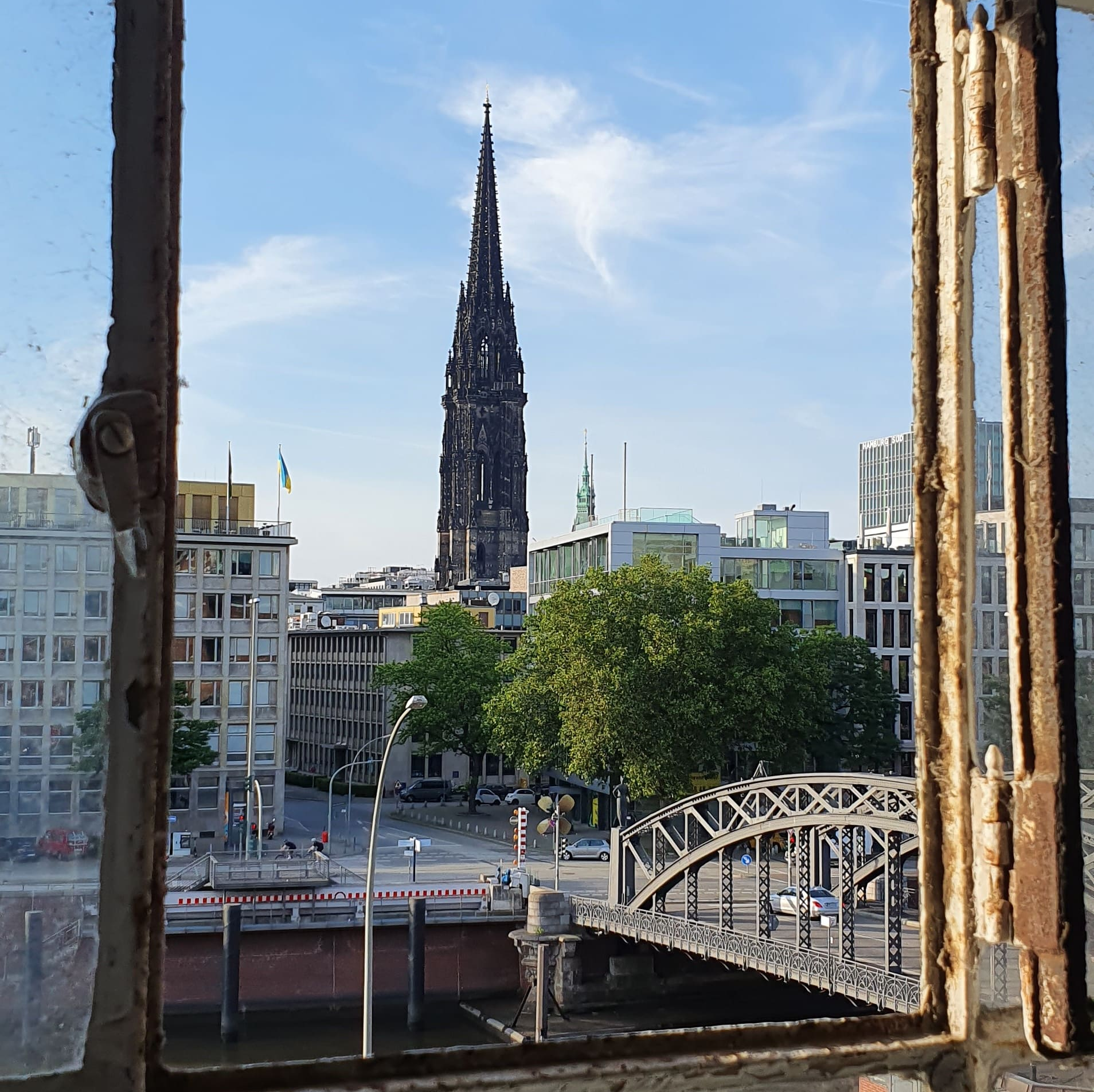 Hamburg mit Kindern, Blick auf die Hamburger Altstadt