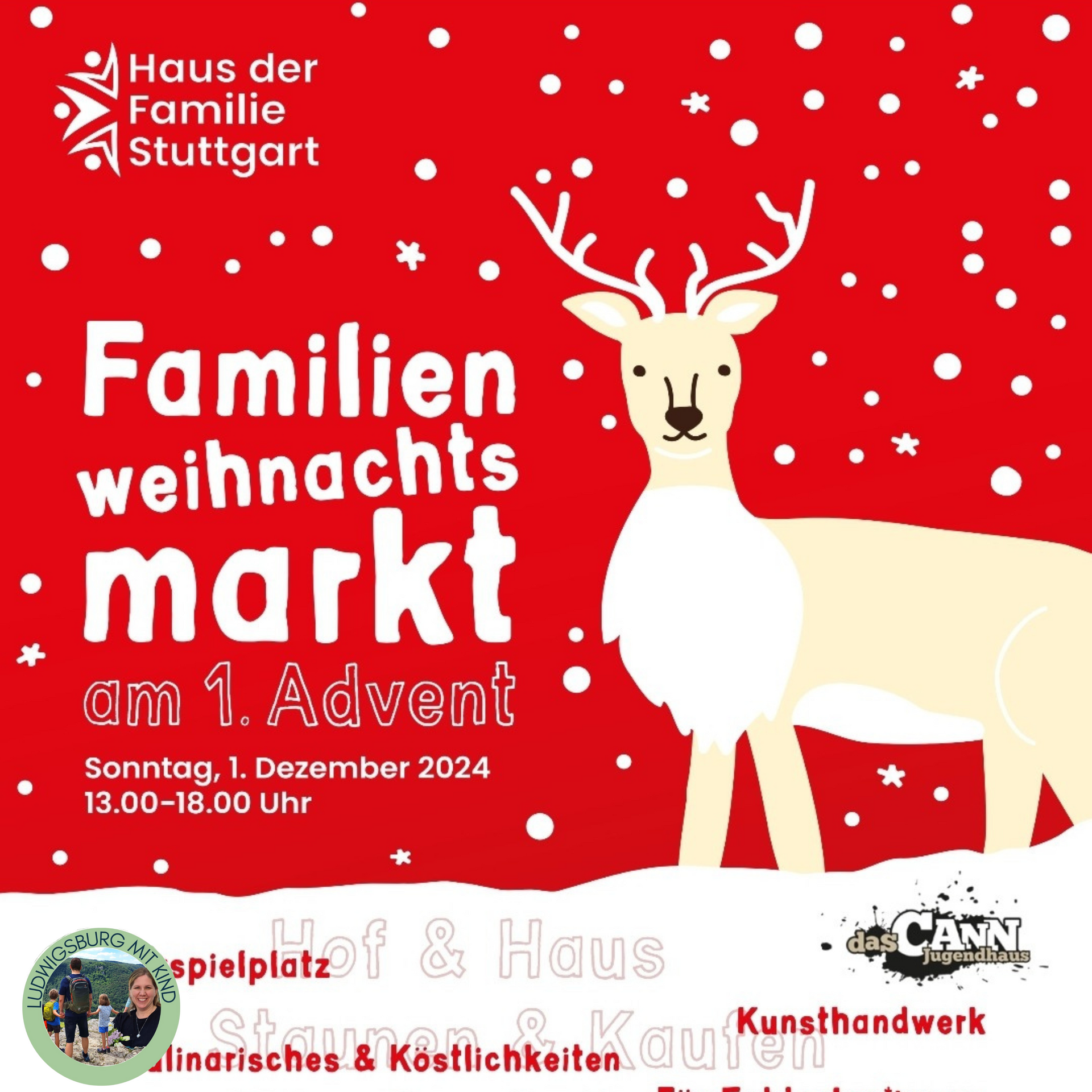 Veranstaltungen Dezember 2024 für Familien mit Kindern in Ludwigsburg, Stuttgart und Region
