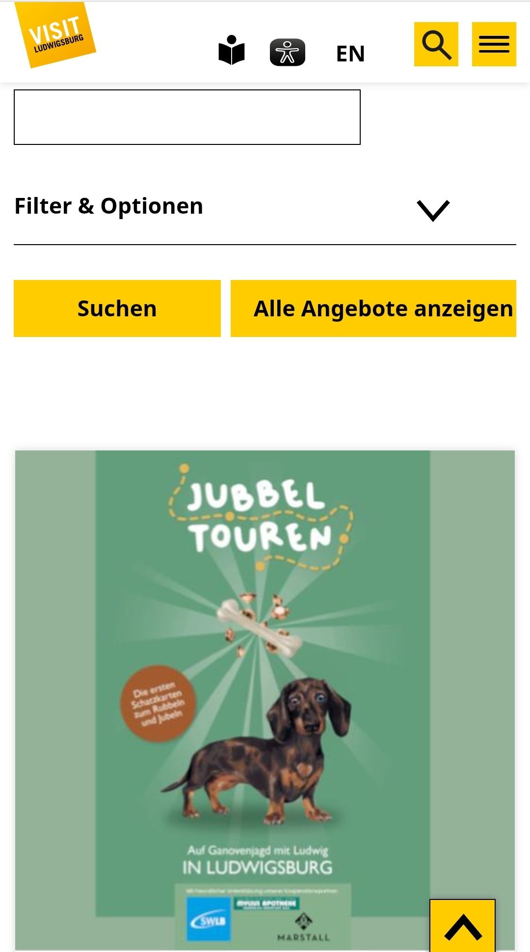 Visit Ludwigsburg empfiehlt die Jubbel-Touren auf Platz 1, März 2025