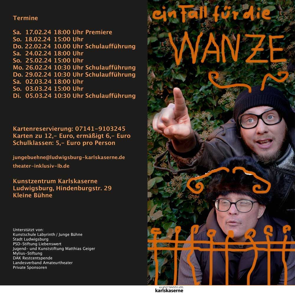 Theater Inklusiv Wanze Ludwigsburg